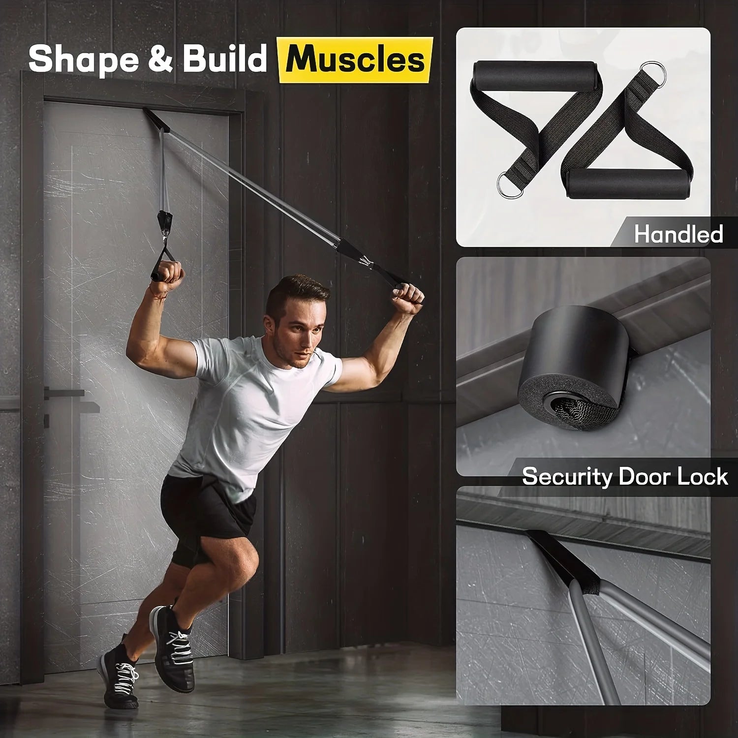 Resistance Bands, Door Anchor, Legs Ankle Straps