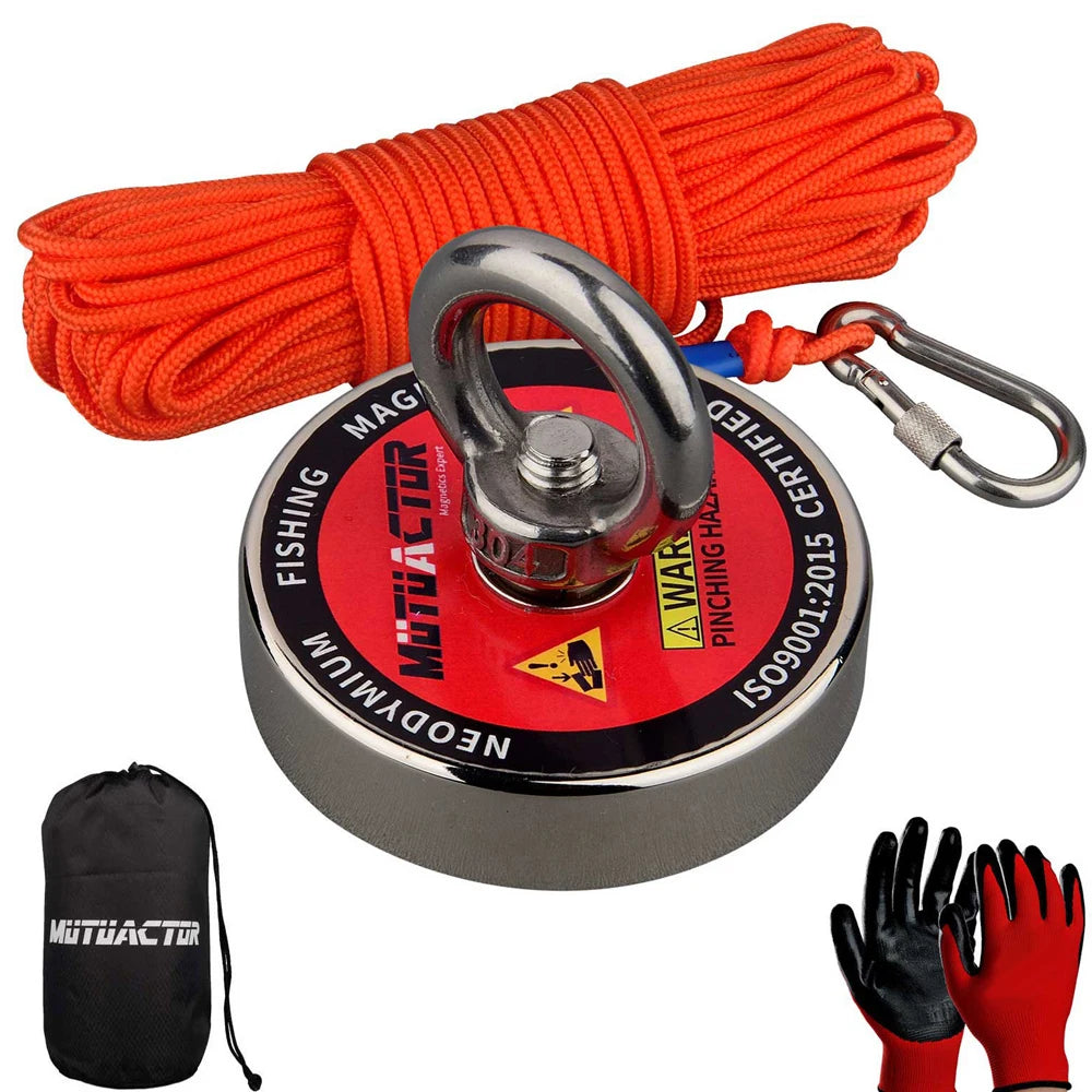 120KG/220KG /300KG/400KG/500KG, Magnet Large Neodymium N52 Magnets Magnet Strong Fishing