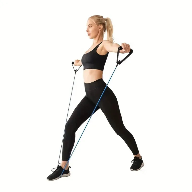 Resistance Band 4 Levels with Comfort Grip Handles
