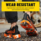 Soft-soled comfortable, anti-puncture safety shoes