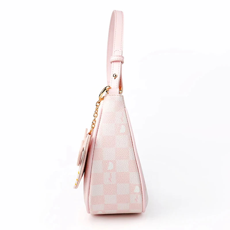 Kawaii Underarm Bags, Zipper Shoulder Bags, Women