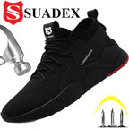 Men Work Safety Shoes Steel Toe Shoes