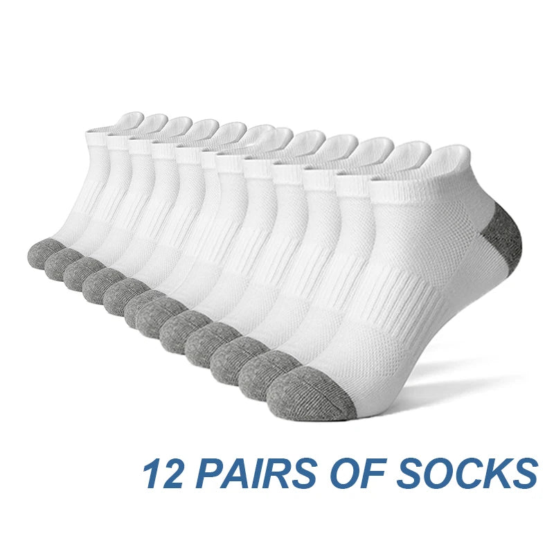 6/12 Pairs Cotton Man and Women Socks Sports