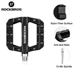 Bicycle Pedal Road, BMX, Flat Pedals Nylon