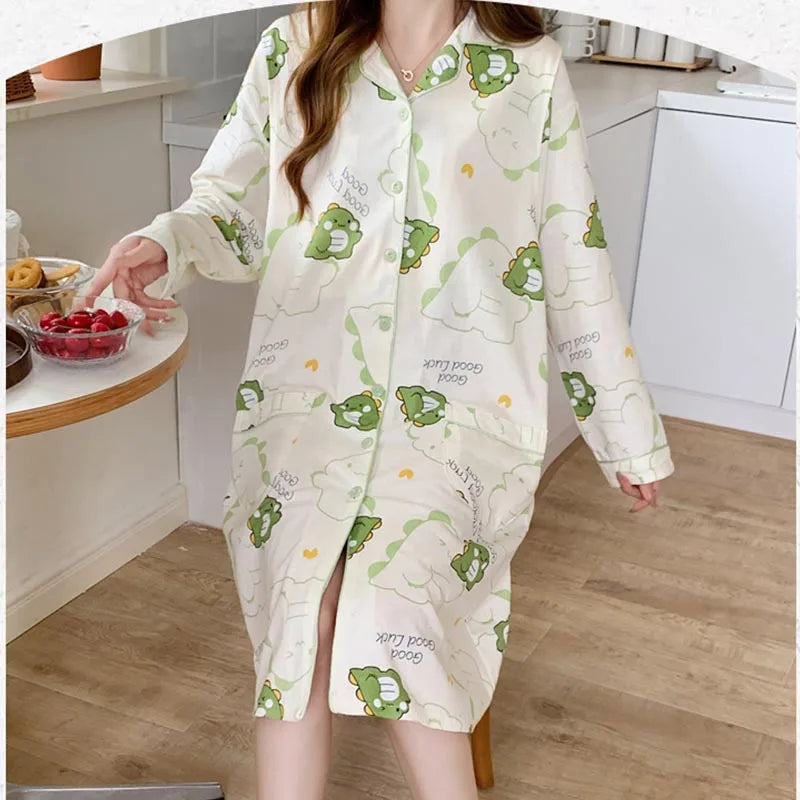 Pregnant Women's Clothing, Nightgown, Loose, Cute