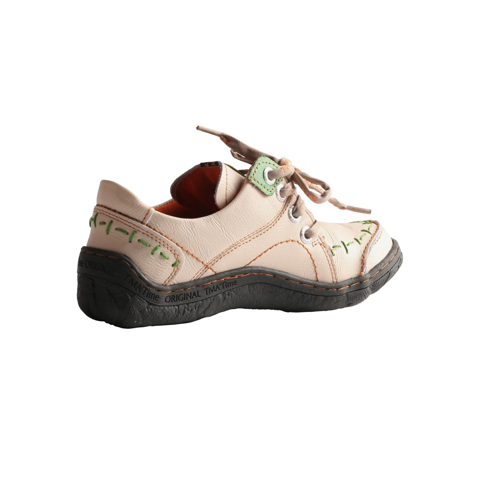 Women's Hand-Stitched Leather Sneakers Lightweight Comfortable