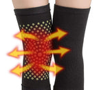 Extended Knee Brace, Latex Construction, Self-Heating