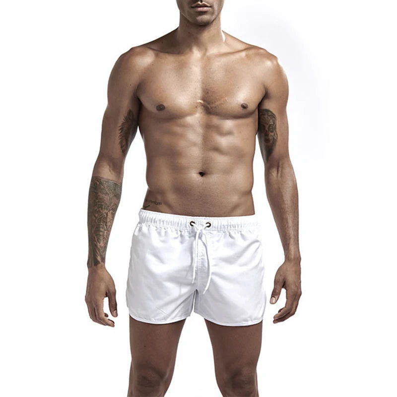 Men Swimming Trunks Short Quick-drying Sexy