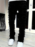 Y2K hip-hop style jeans, men's casual, stretch