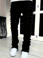 Y2K hip-hop style jeans, men's casual, stretch