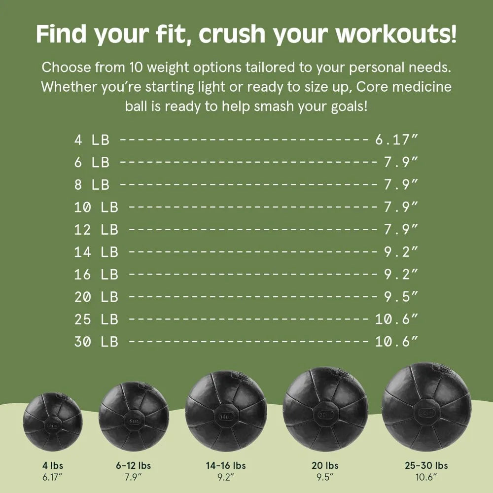 Core Weighted Medicine Ball