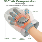 Hand Massager W/Heat, Airbag Compression, Vibration Gloves