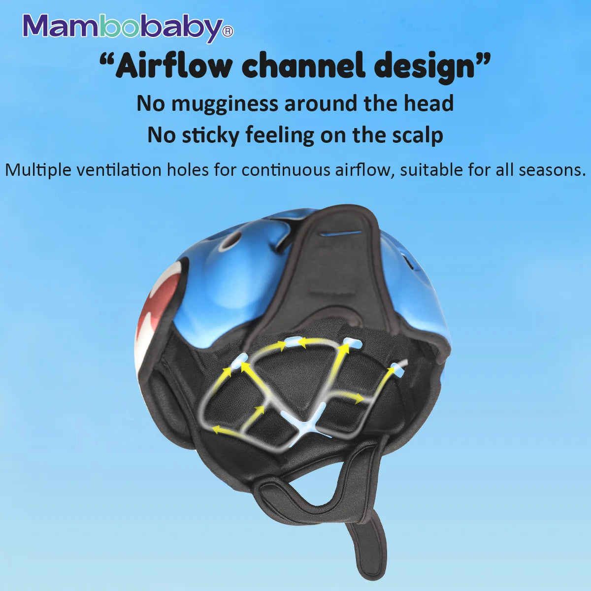 Safe Anti-Shock Baby Helmet, Toddler, Infant