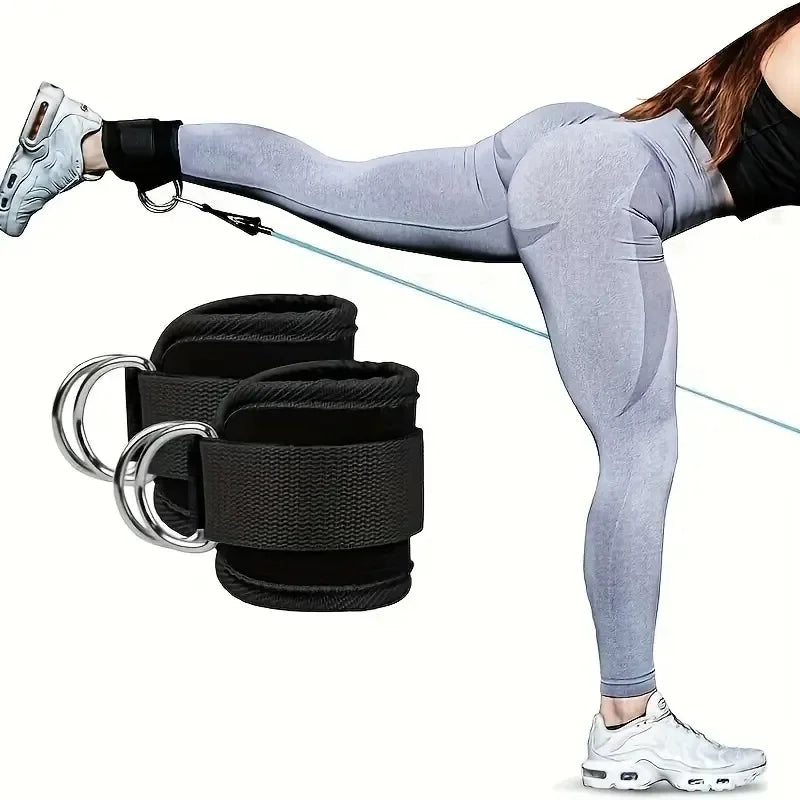 Ankle Cuffs - Leg Workout Straps, Glute & Thigh