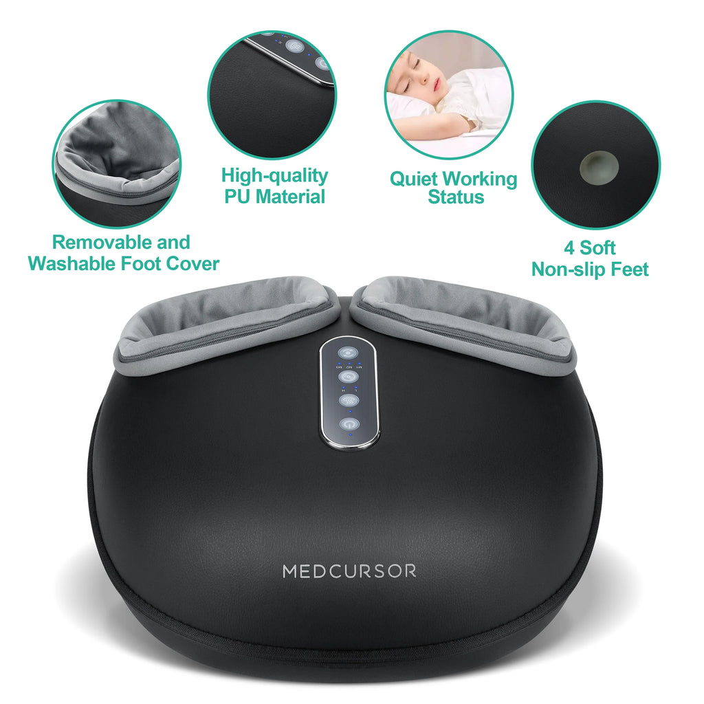 Foot Massager, Heat Roller, Pain Relief, Electric