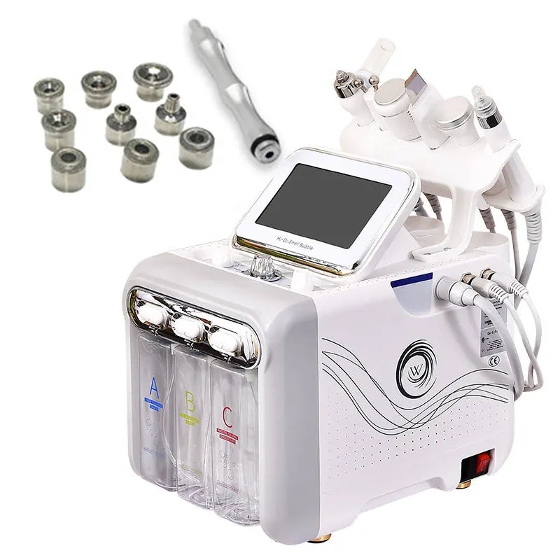 Hydro Microdermabrasion machine 6 in1 h202 beauty machine facial machine