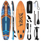 11ft Inflatable Paddle Board, Stand up, SUP Accessories