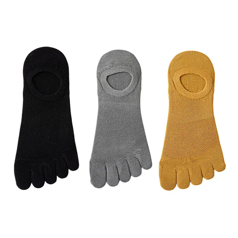 3 pairs/pack breathable sweat-absorbing socks, men