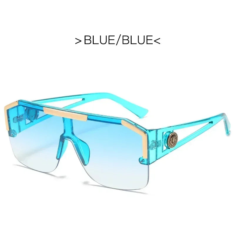 Ladies, Luxury Big Square Sunglasses, UV400