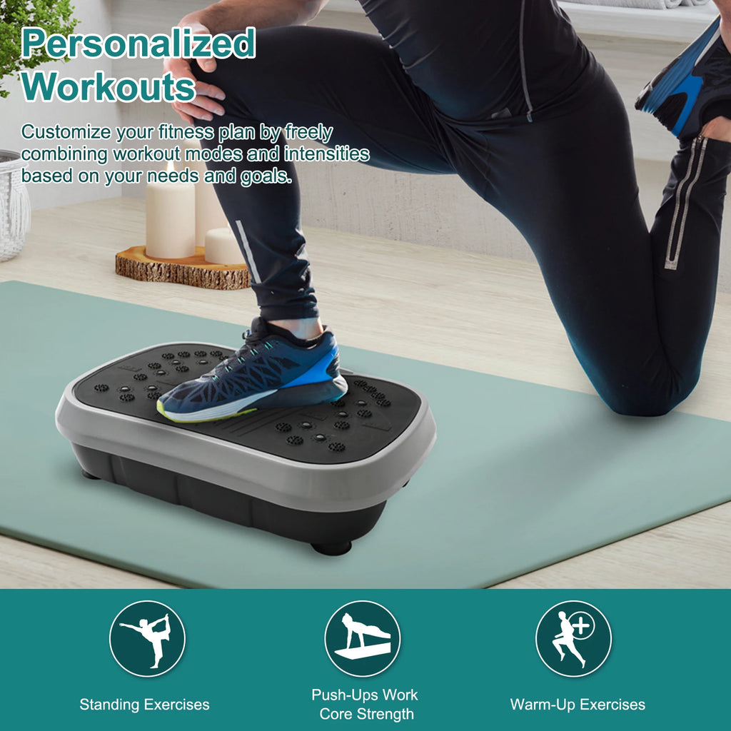 Vibration Plate Exercise Machine Portable Fat-Burning