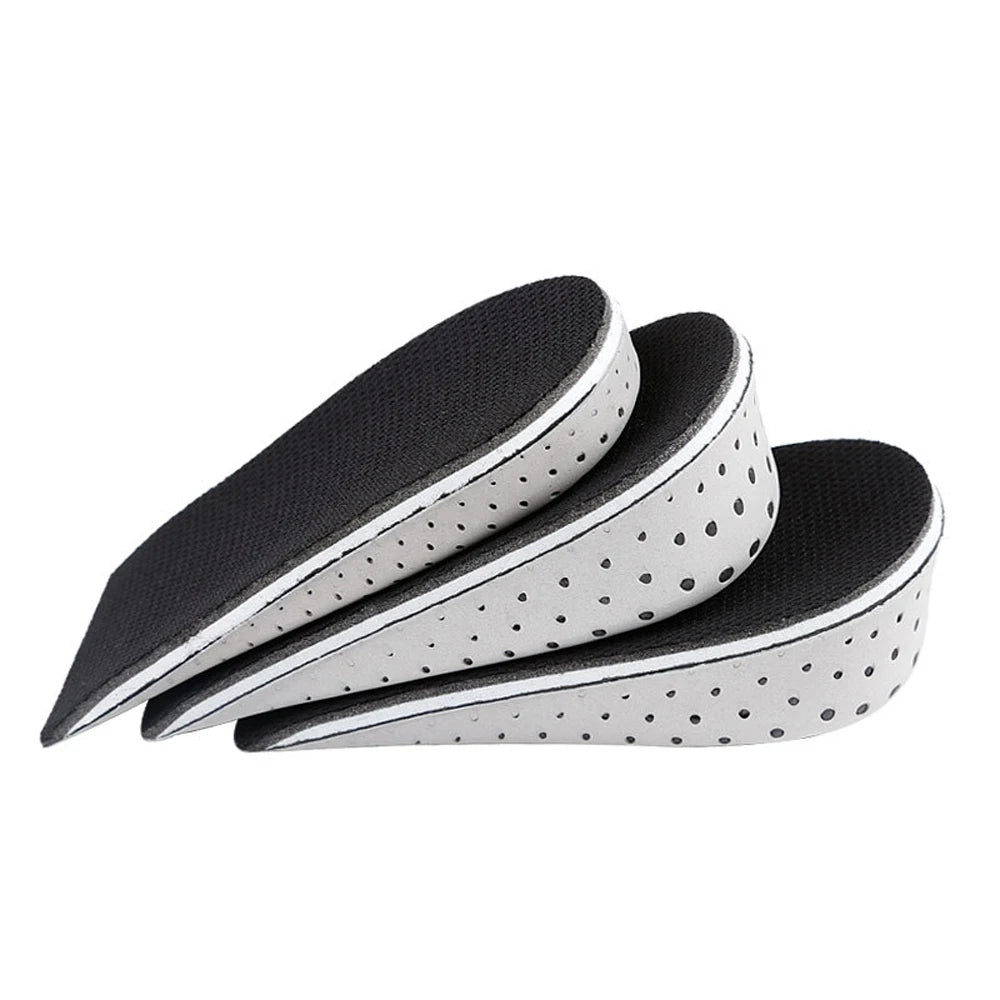 2-4cm Memory Foam Insoles, Men Height Increase, Sweat-absorbent