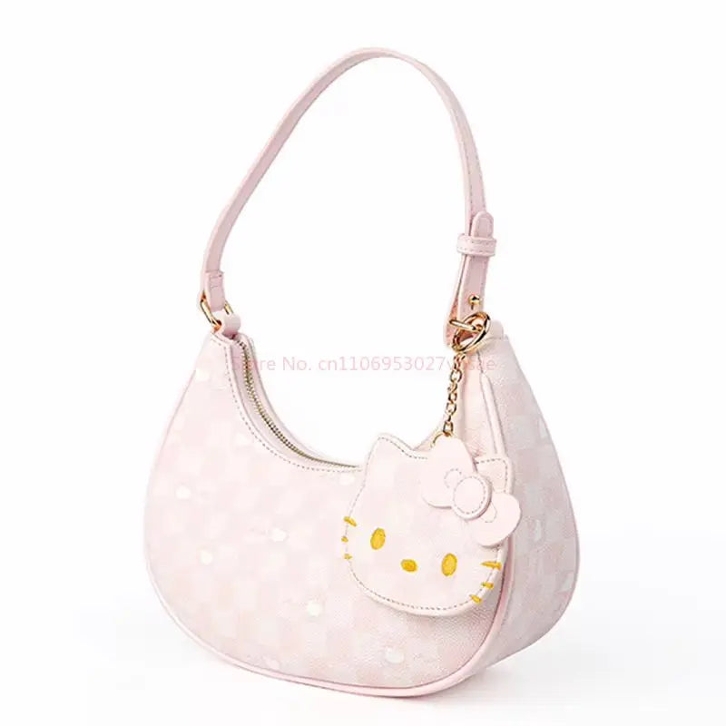 Kawaii Underarm Bags, Anime Zipper, Shoulder, Women