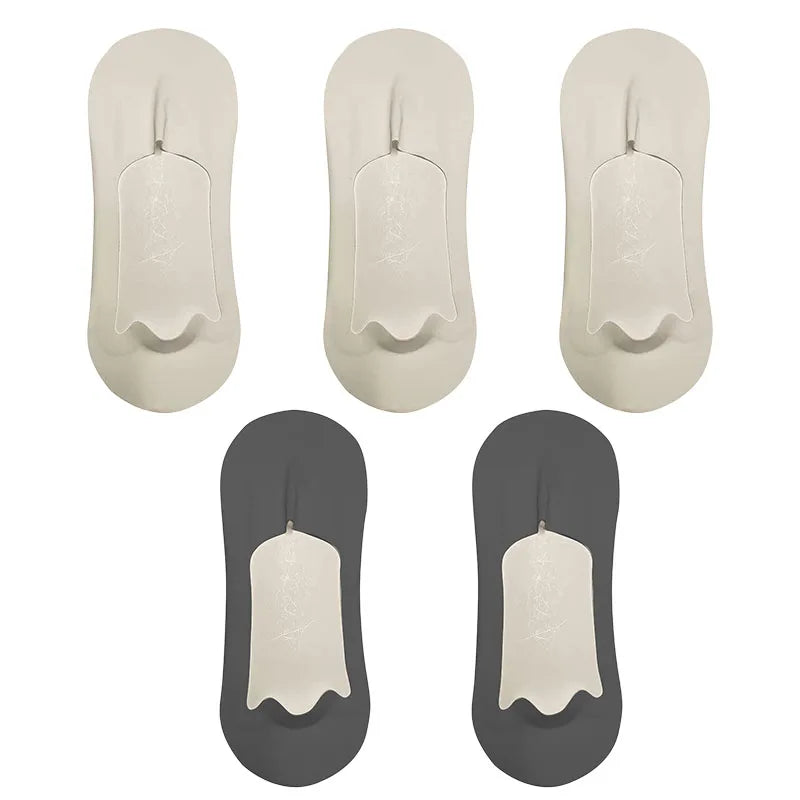 5 pairs Men's Socks Cotton Breathable Ultra-thin