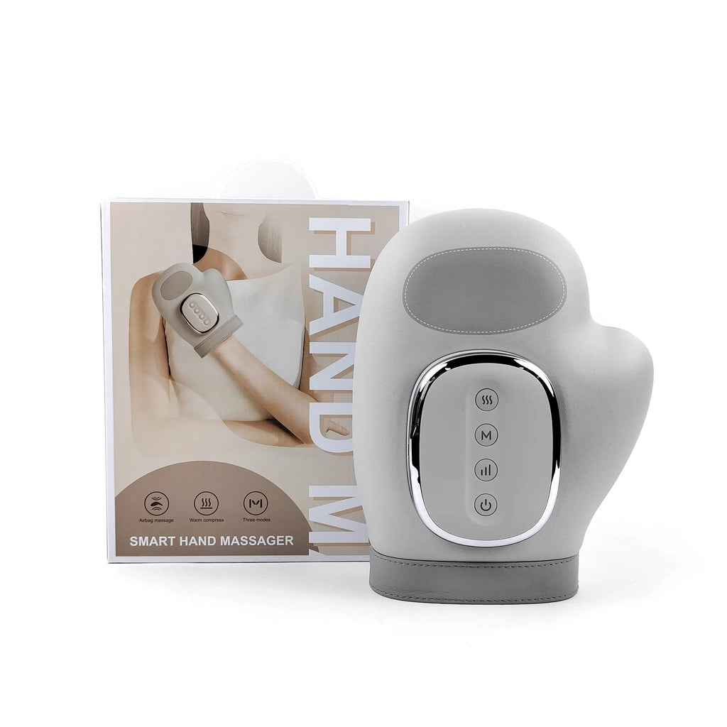 Hand Massager W/Heat, Airbag Compression, Vibration Gloves