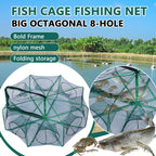 Folding lobster cage, fish, shrimp crayfish crab