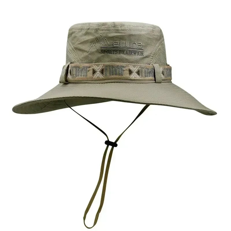 Men Hat, UV Protection, Safari, Hunting, Hiking, Fisherman
