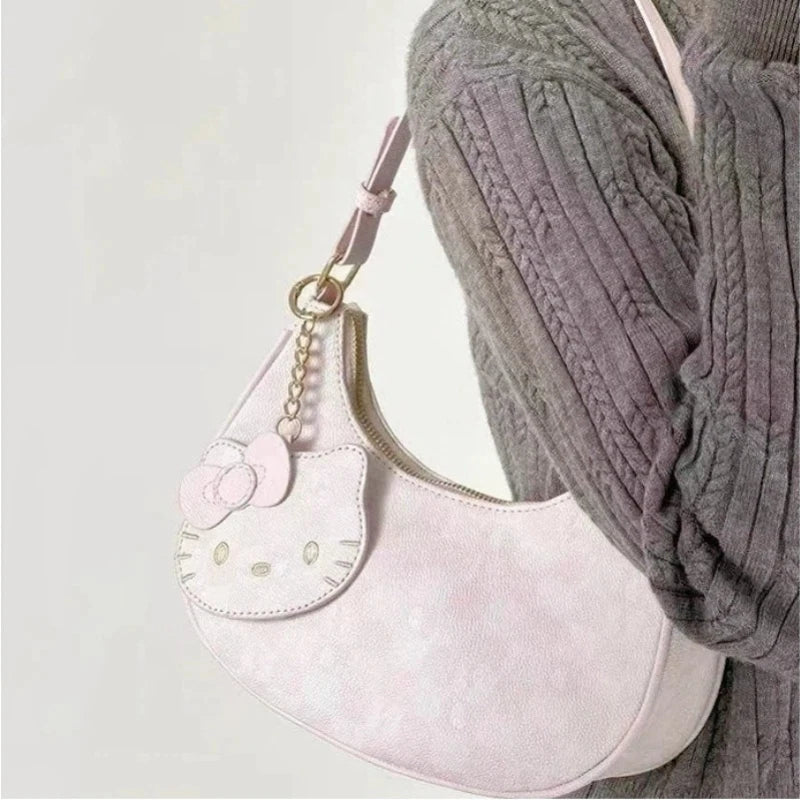 Large Capacity Shoulder Bag, Cartoon Fashion Handbag