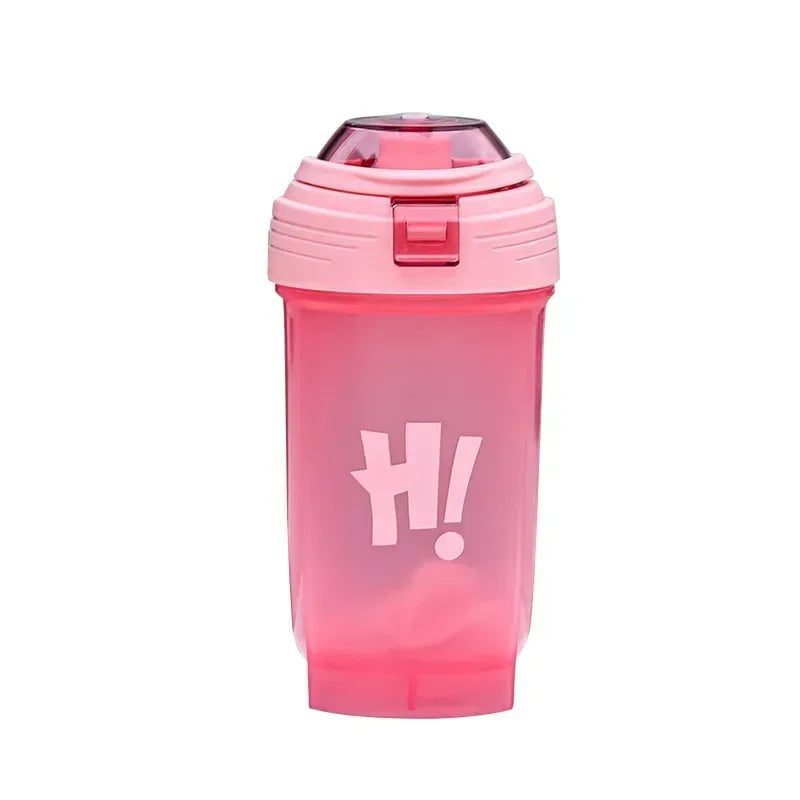 500ml Portable Protein Powder Shaker Bottle Leak Proof