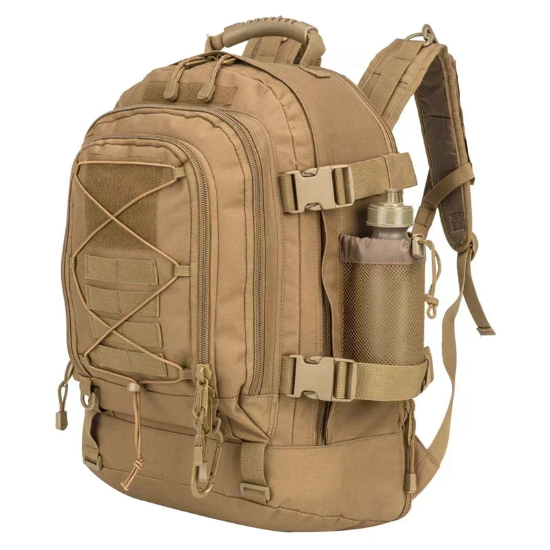 Extra Large 60L Backpack, Water Resistant Hiking, Travel