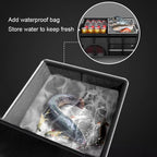 Large, Metal Handle Storage Box, Fishing Camping