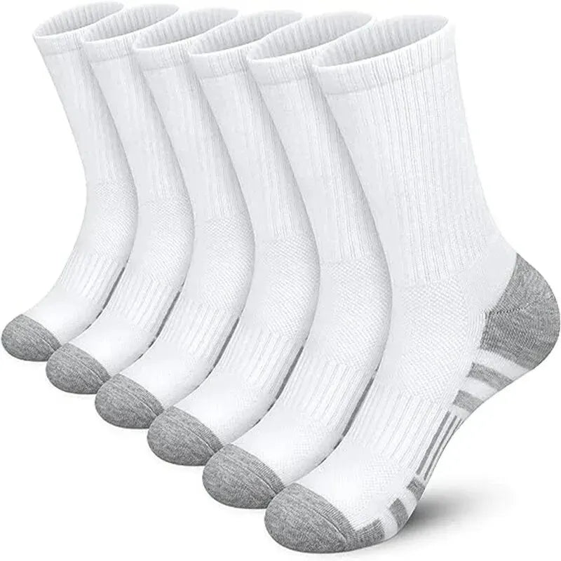 6/12 Pairs Men's Outdoor Gym Socks Football