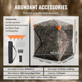 Hunting, 270° Ground Blind, 2-3 Person, Pop Up, Bag