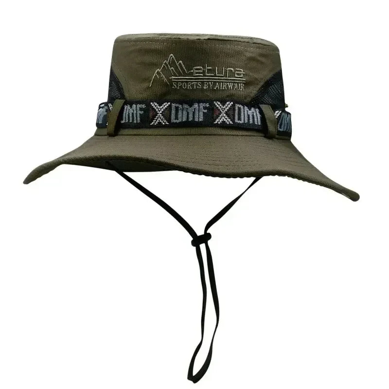 Men Hat, UV Protection, Safari, Hunting, Hiking, Fisherman