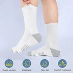 6/12 Pairs Men's Outdoor Gym Socks Football