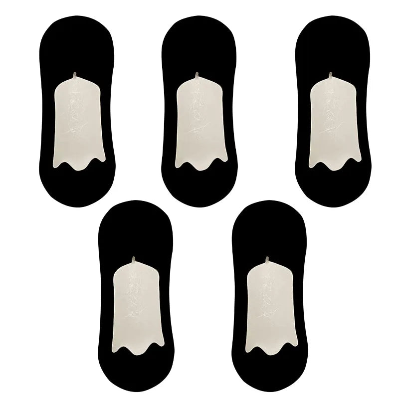 5 pairs Men's Socks Cotton Breathable Ultra-thin
