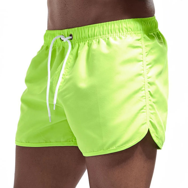 Men Swimming Trunks Short Quick-drying Sexy