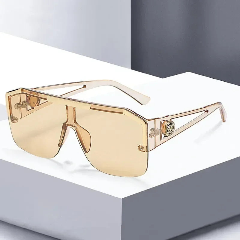 Ladies, Luxury Big Square Sunglasses, UV400