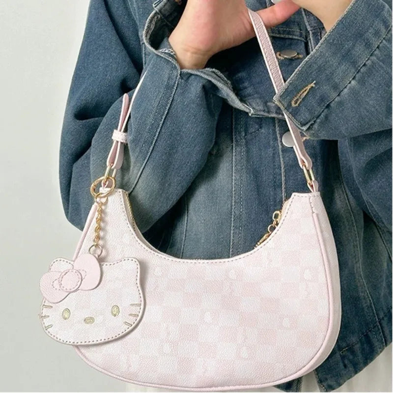 Large Capacity Shoulder Bag, Cartoon Fashion Handbag