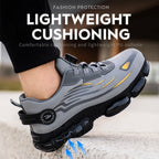 Breathable lace-free soft sole anti-smash anti-puncture shoes