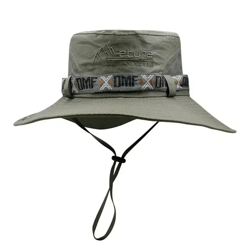 Men Hat, UV Protection, Safari, Hunting, Hiking, Fisherman