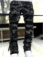 2026 Men's Straight-Leg Jeans, Hip-Hop Street Style