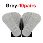 10 Pairs Invisible No Show Socks Low Cut