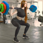 40lb /20kg Adjustable Barbell Weight Set, Home and Gym