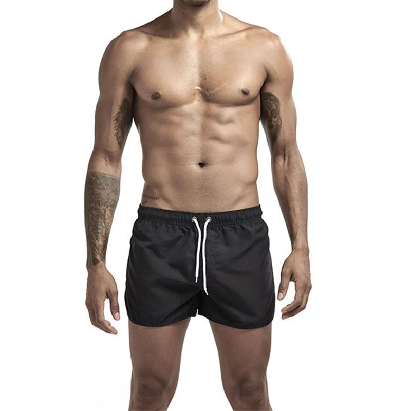 Men Swimming Trunks Short Quick-drying Sexy