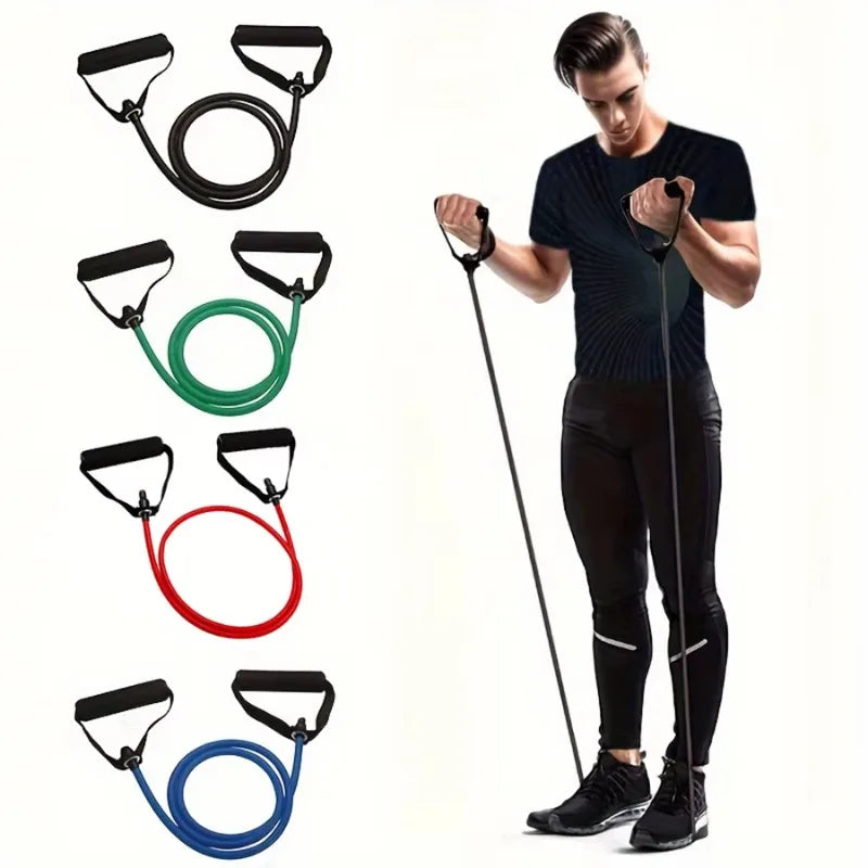 Resistance Band 4 Levels with Comfort Grip Handles