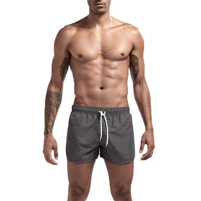 Men Swimming Trunks Short Quick-drying Sexy